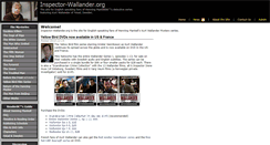 Desktop Screenshot of inspector-wallander.org